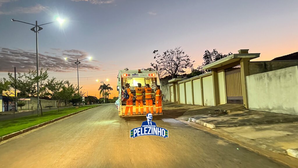 vereador pelezinho homenagem garis 1